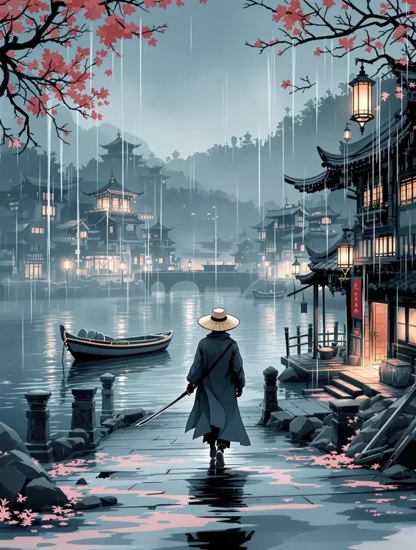 江湖夜雨 - 秀秀漫画漫画封面
